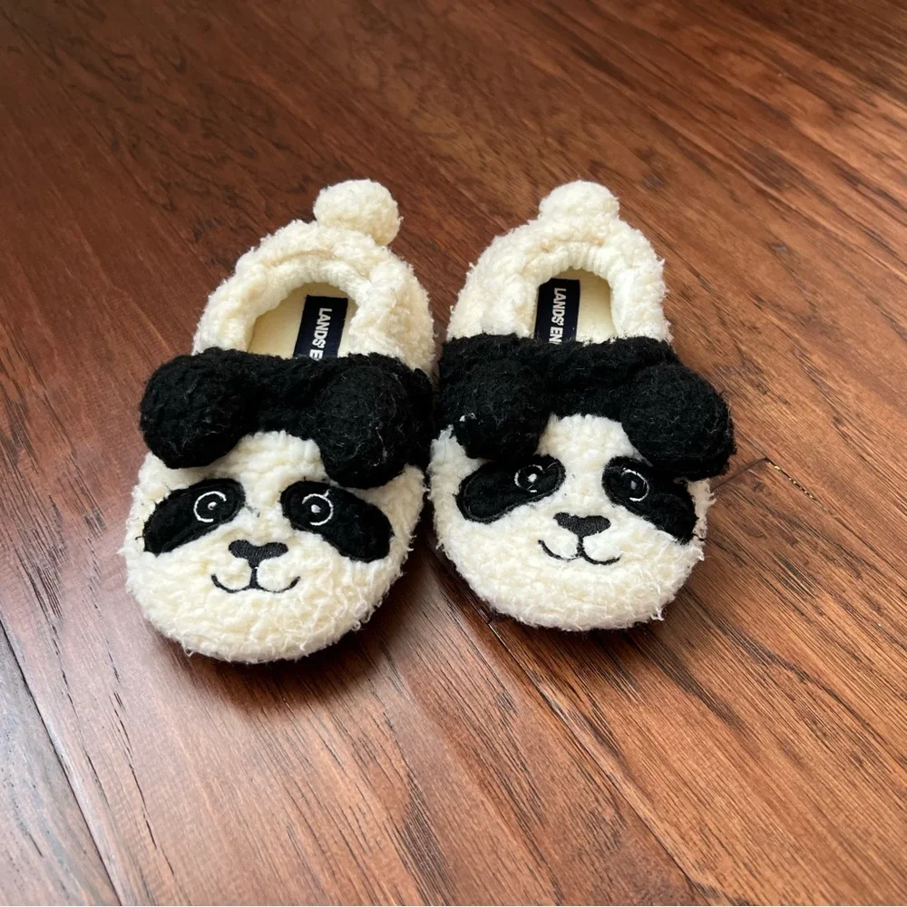 Land’s End Panda slippers. - Picture 2 of 6
